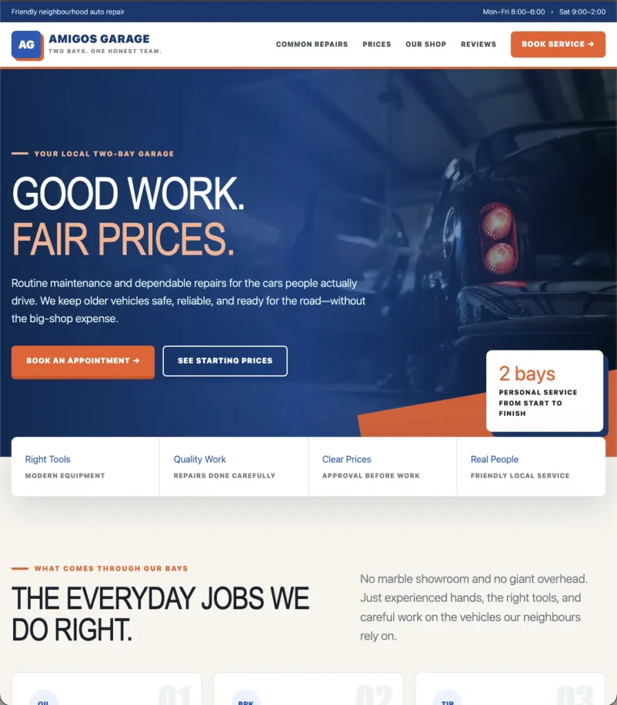 Sample Garage by Peaksoftware93